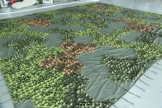 Camuflada Hunting Camo Net Bulk Roll Thermal Multispectral Polyester Camouflage Net for Game Sunshade Decoration