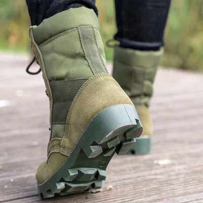 High Top Military Boots Combat Wear Resistant Jungle Tactical Outdoor Mountaineering Camping