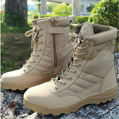 8 Inch 6 Inch All Leather Tactical Boots For Wide Feet Men 4e