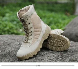 8 Inch 6 Inch All Leather Tactical Boots For Wide Feet Men 4e
