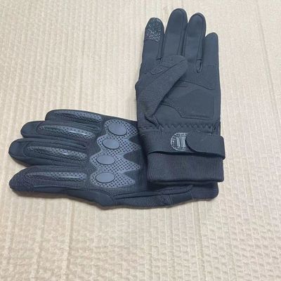 Cold Steel Tactical Gloves For Police Genuine Velvet Cold-Proof Full-Finger Cycling Fingerless Xl
